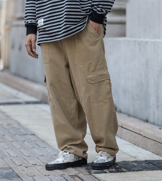Pantalones Cargo Holgados Multibolsillos para Hombre Estilo Urbano - Image 29