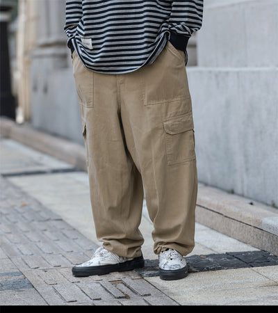 Pantalones Cargo Holgados Multibolsillos para Hombre Estilo Urbano - Image 32