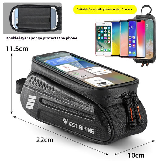 Bolsa Frontal de Caña Dura para Bicicleta - Image 8