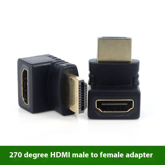 Adaptador HDMI 270° con Conectores Acodados - Flexible y Compacto - Image 17