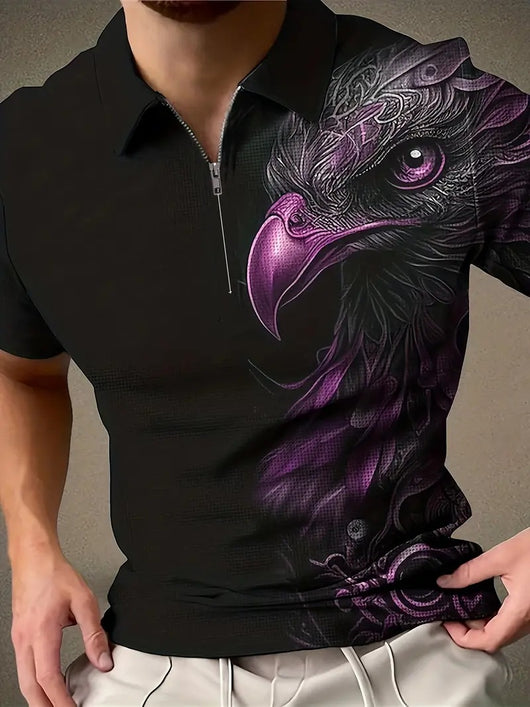 Polo Deportivo Estampado Transpirable para Hombre - Image 14