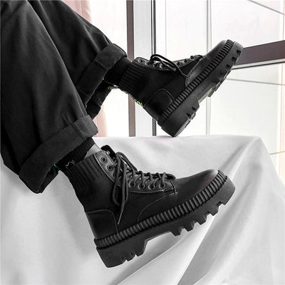 Botas Plataforma Doc Martens Negras para Hombre - Image 11