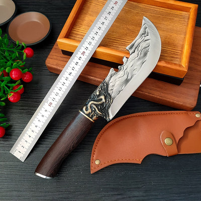 Cuchillo Profesional Forjado a Mano para Carnicería y Despiece - Image 12