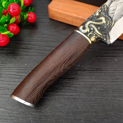Cuchillo Profesional Forjado a Mano para Carnicería y Despiece - Image 15