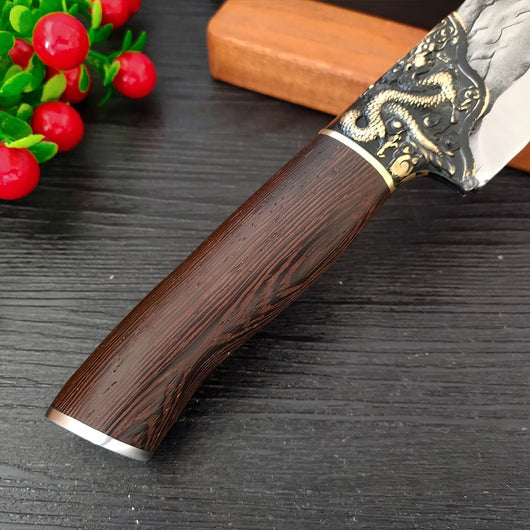 Cuchillo Profesional Forjado a Mano para Carnicería y Despiece - Image 15