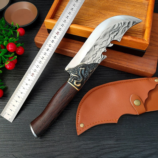 Cuchillo Profesional Forjado a Mano para Carnicería y Despiece - Image 26