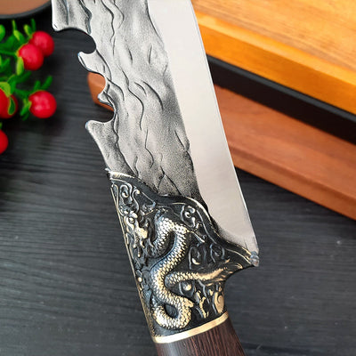 Cuchillo Profesional Forjado a Mano para Carnicería y Despiece - Image 27