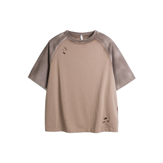 Camiseta Raglan Vintage Desgastada para Hombre - Image 23