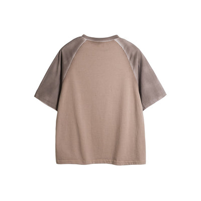 Camiseta Raglan Vintage Desgastada para Hombre - Image 28