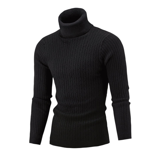 Suéter Twist Tejido Ajustado Cuello Alto - Image 13