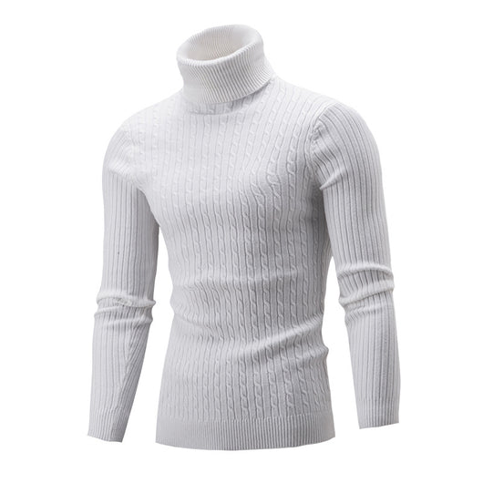 Suéter Twist Tejido Ajustado Cuello Alto - Image 14