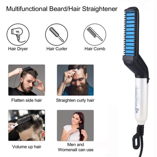 Peine Alisador Multifuncional para Barba y Cabello - Image 22