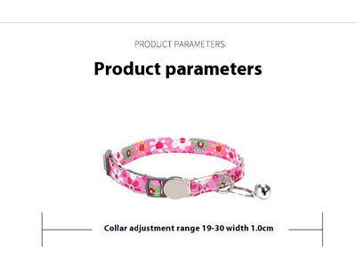 Collar Bohemio Floral para Gatos con Diseño Delicado - Image 7