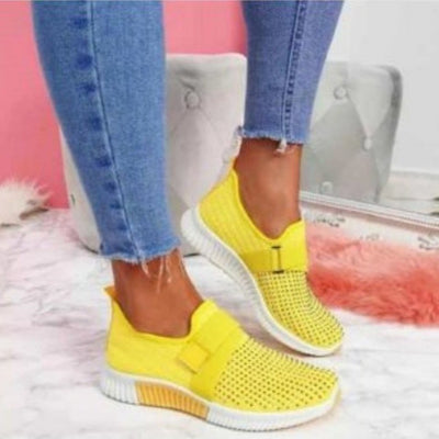 Zapatos Planos Casuales para Mujer con Detalles de Strass - Image 10