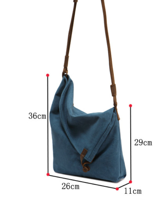 Bolso de Cuero Crazy Horse para el Hombro - Image 6