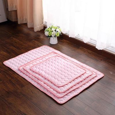Cama Refrescante de Seda Helada para Perros y Gatos - Image 20