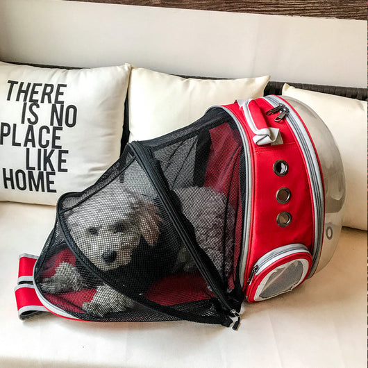 Mochila Transportadora para Gatos - Expandible con Ventanas Transparentes - Image 9