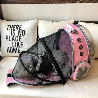 Mochila Transportadora para Gatos - Expandible con Ventanas Transparentes - Image 11