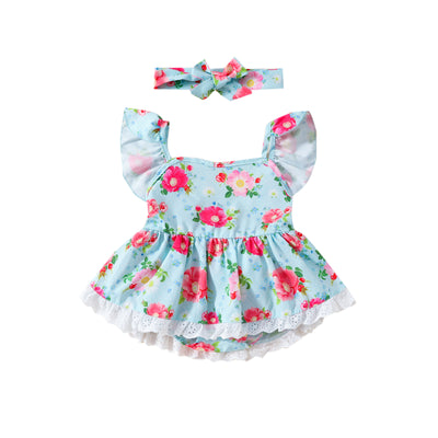 Mameluco Floral para Bebé - Conjunto Elegante para Niña - Image 14