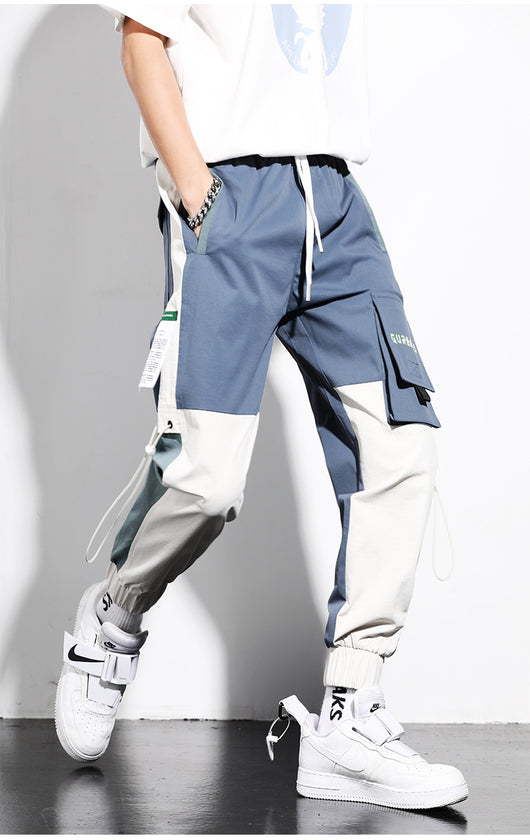 Pantalones Casuales Slim con Cordón Ajustable y Costuras Reforzadas - Image 9