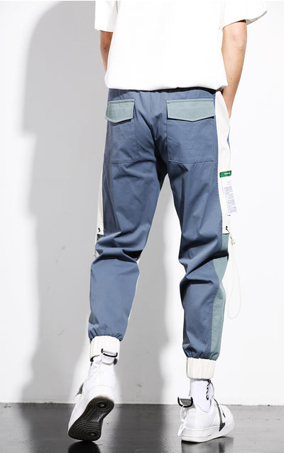 Pantalones Casuales Slim con Cordón Ajustable y Costuras Reforzadas - Image 12