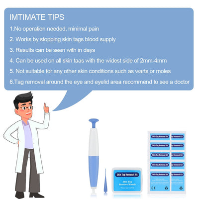 Kit Profesional de Remoción de Verrugas y Lunares para Uso en Casa - Image 15
