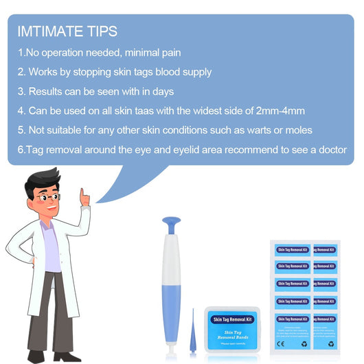 Kit Profesional de Remoción de Verrugas y Lunares para Uso en Casa - Image 15
