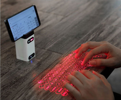 Teclado Láser Virtual Bluetooth con Proyector y Función Ratón - Image 16