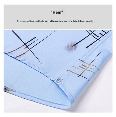 Camisa Casual Antimanchas para Hombre Maduro - Patrón Cuadros Bronce sin Planchado - Image 45