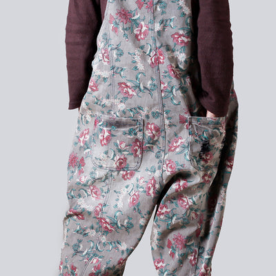 Pantalón Vaquero Ancho Desgastado con Estampado y Ajuste Regulable - Image 20