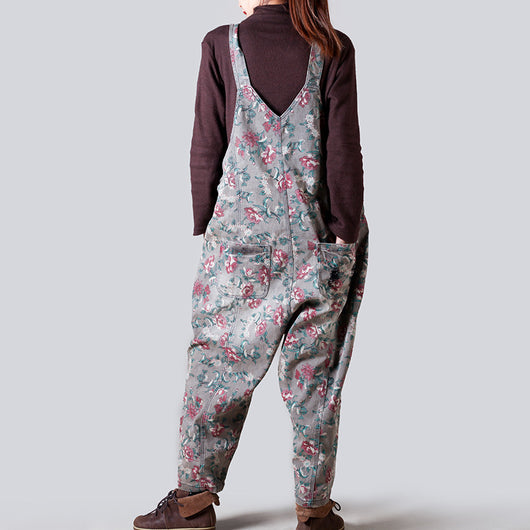 Pantalón Vaquero Ancho Desgastado con Estampado y Ajuste Regulable - Image 21