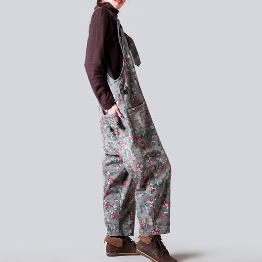 Pantalón Vaquero Ancho Desgastado con Estampado y Ajuste Regulable - Image 26