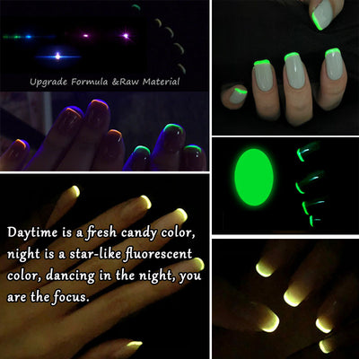Adhesivo de Uñas Luminoso Fotocurable 6 Colores - Esmalte UV Premium - Image 15
