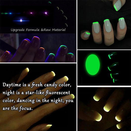 Adhesivo de Uñas Luminoso Fotocurable 6 Colores - Esmalte UV Premium - Image 15