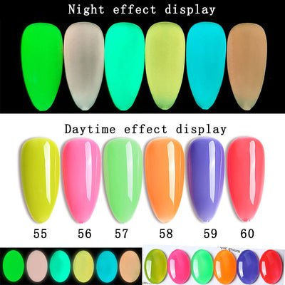 Adhesivo de Uñas Luminoso Fotocurable 6 Colores - Esmalte UV Premium - Image 16