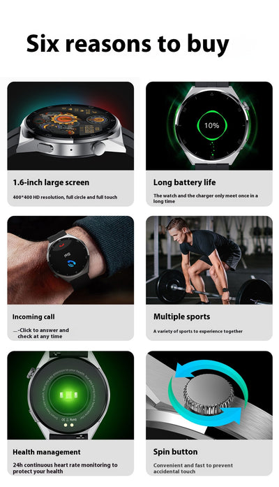 Reloj Inteligente Elegante con Llamadas - Image 10