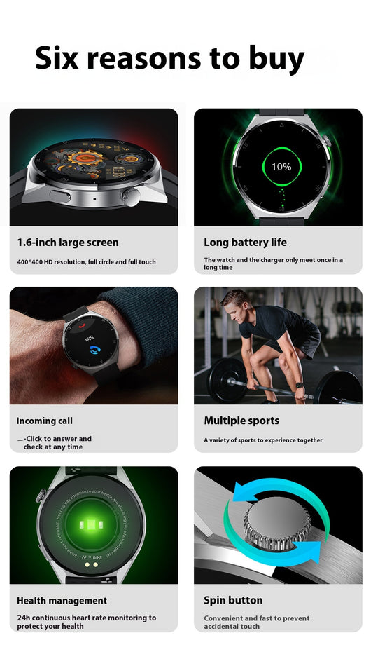 Reloj Inteligente Elegante con Llamadas - Image 10