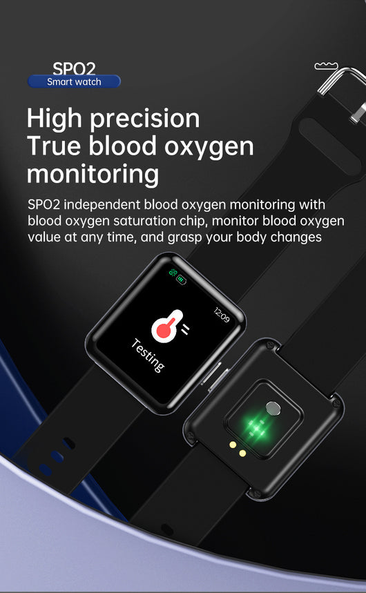 Pulsera Inteligente Deportiva con Monitor Cardíaco y Oxígeno en Sangre - Image 8