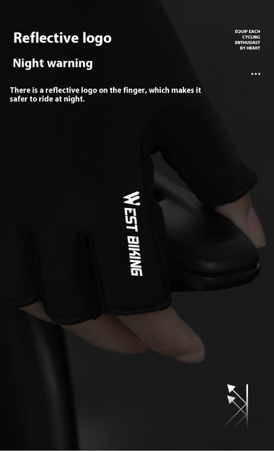 Guantes de Ciclismo sin Dedos con Absorción de Impactos y Transpirabilidad - Image 17