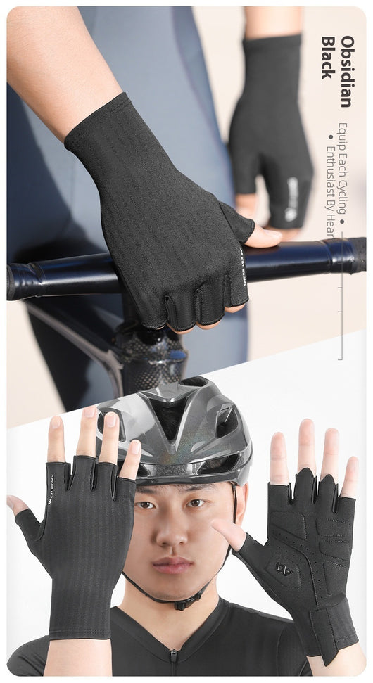 Guantes de Ciclismo sin Dedos con Absorción de Impactos y Transpirabilidad - Image 18