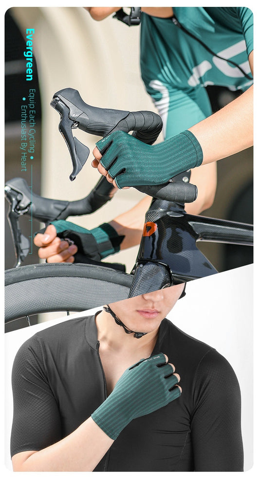 Guantes de Ciclismo sin Dedos con Absorción de Impactos y Transpirabilidad - Image 21
