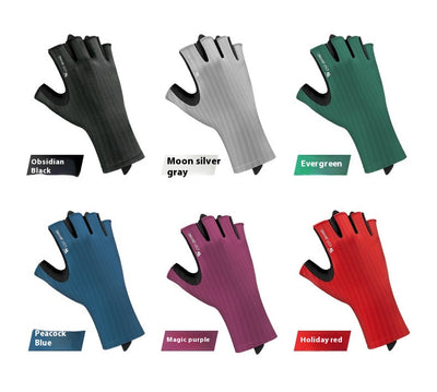 Guantes de Ciclismo sin Dedos con Absorción de Impactos y Transpirabilidad - Image 24