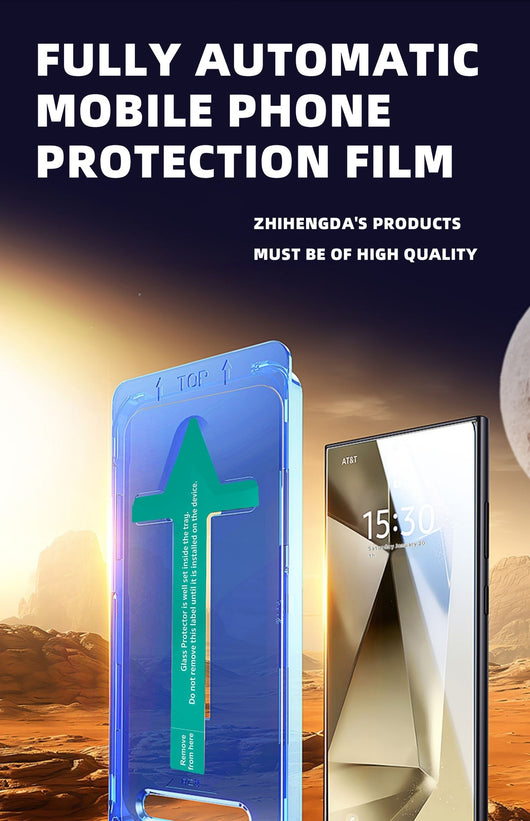 Protector de Pantalla Templado Anti-huella con Desbloqueo por Huella - Image 23