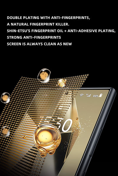 Protector de Pantalla Templado Anti-huella con Desbloqueo por Huella - Image 31