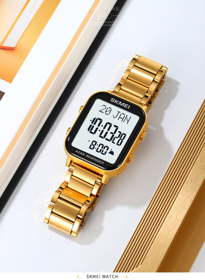 Reloj Cuadrado de Acero Multifuncional para Hombre - Image 10