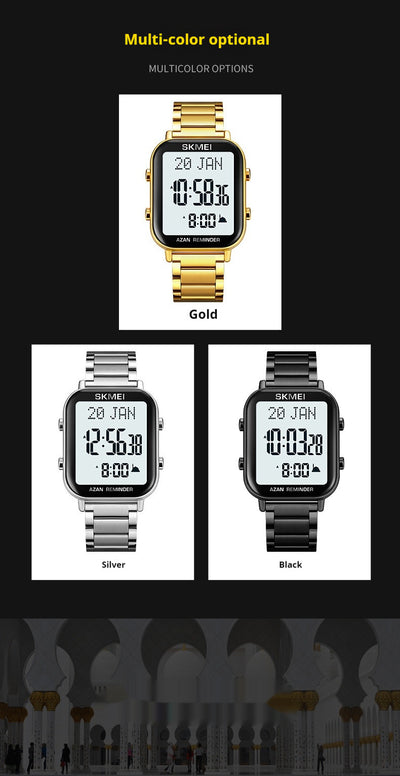 Reloj Cuadrado de Acero Multifuncional para Hombre - Image 16