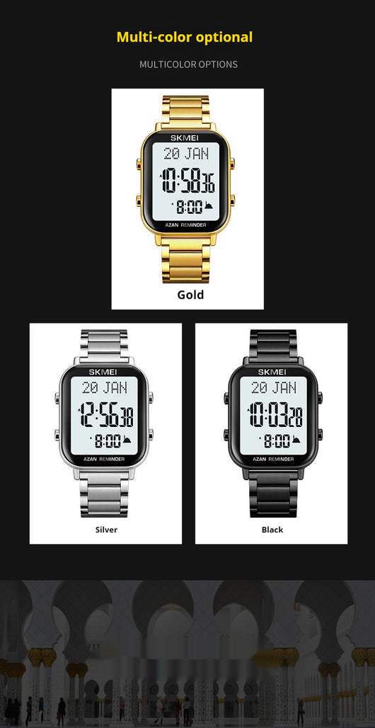 Reloj Cuadrado de Acero Multifuncional para Hombre - Image 16