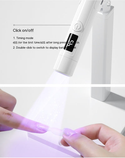 Soporte Giratorio Multifuncional para Manicura con Lámpara LED - Image 17