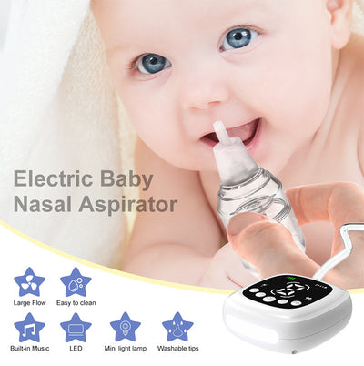 Aspirador Nasal Eléctrico para Bebés - Limpiador de Cavidad Nasal - Image 8