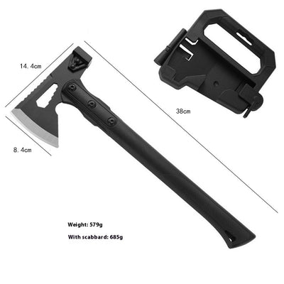 Hacha Multifuncional de Supervivencia para Camping y Aventuras Outdoor - Image 9